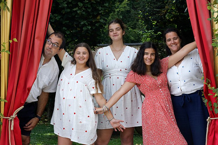 Une famille au Château